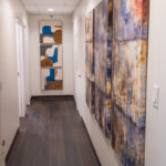 The Center for Cosmetic Surgery art hallway