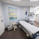 Recovery room at the Center for Cosmetic Surgery San Diego