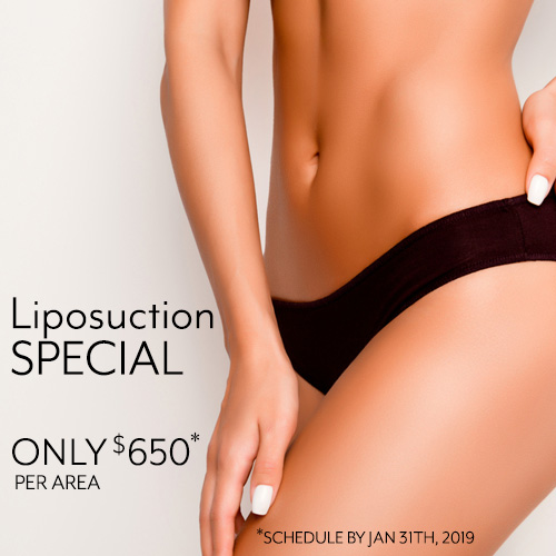 Liposuction Special - only $650 per area with Dr. Alavi